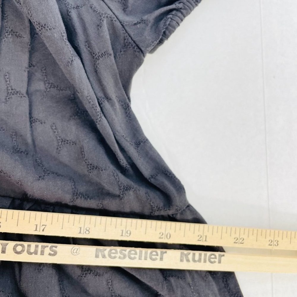 Universal Thread Womans Dress Large Mini Short Sleeve Gray Scoop Neck Summer New - Picture 8 of 10